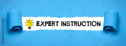 Expert instruction  photo