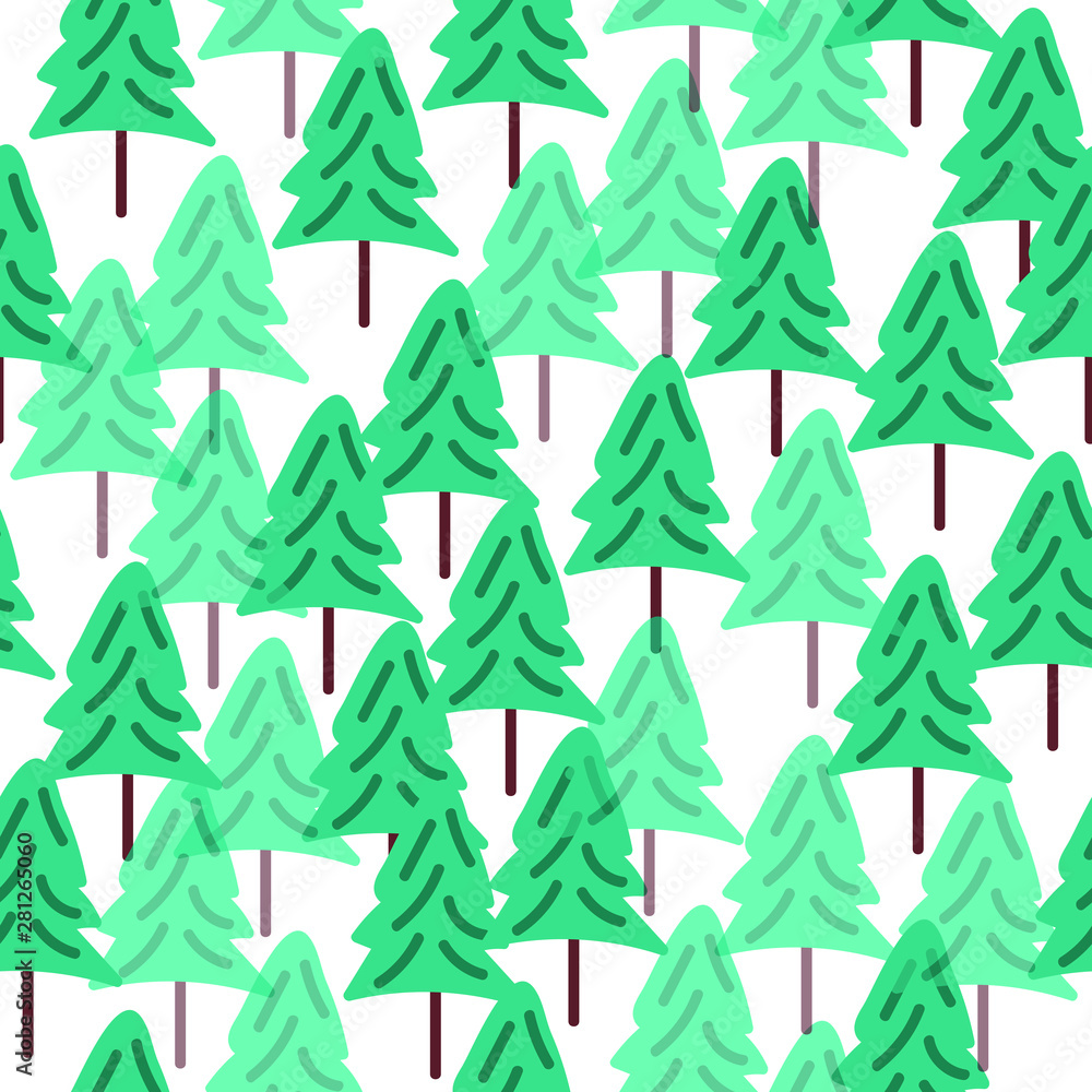 pine trees vector seamless pattern with white background. Great for wallpaper,backgrounds,gifts,surface pattern design,packaging design projects, stationary,fabric pine trees vector seamless pattern with white background. Great for wallpaper,backgrounds,gifts,surface pattern design,packaging design projects, stationary,fabric