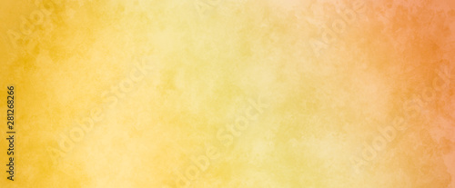 Watercolor yellow watercolour background for paper design.