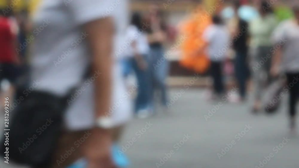 Abstract texture background blur bokeh pedestrian Abstract texture background blur bokeh pedestrian