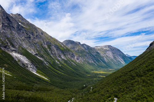 Mountain range in Åndalsnes