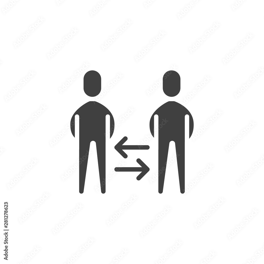 Experience exchange vector icon. filled flat sign for mobile concept and web design. Teamwork, cooperation, business glyph icon. Symbol, logo illustration. Vector graphics Experience exchange vector icon. filled flat sign for mobile concept and web design. Teamwork, cooperation, business glyph icon. Symbol, logo illustration. Vector graphics
