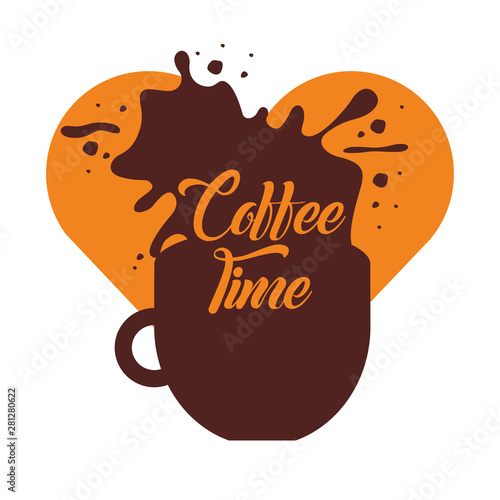 Coffee cup vector design