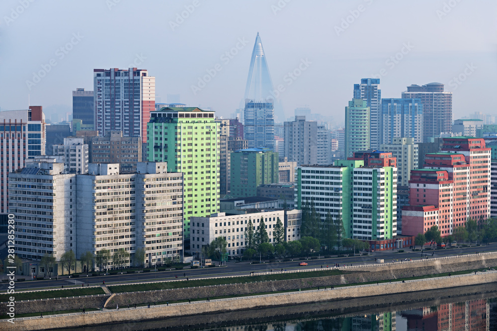 Pyongyang, capital of the North Korea. DPRK