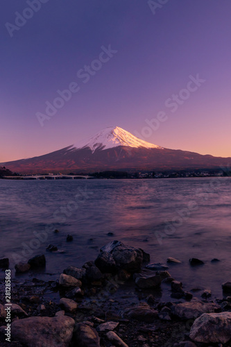 Mt. Fuji at kawaguchiko Fujiyoshida, Japan. © SP56