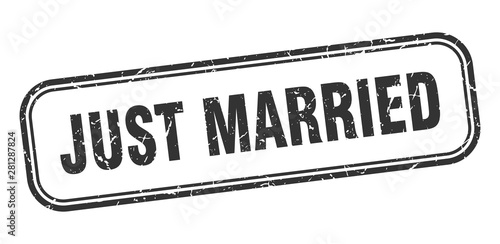 just married