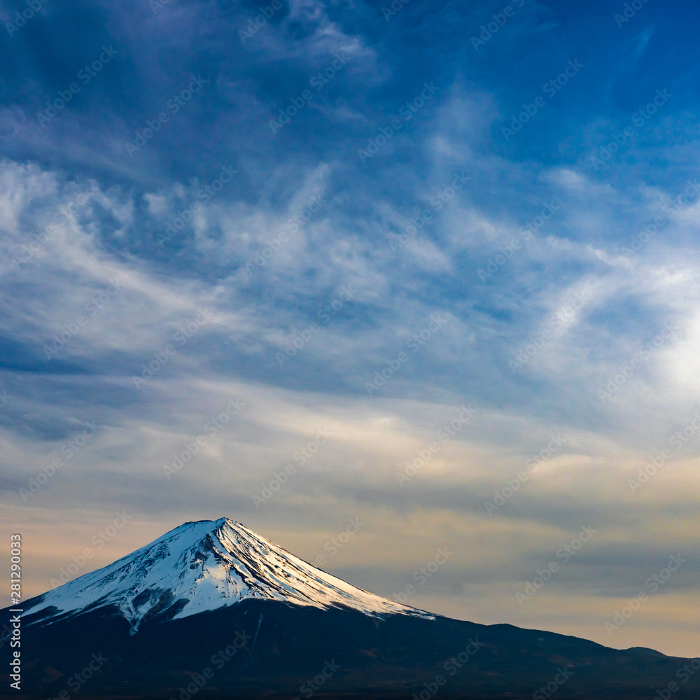 Mt. Fuji at kawaguchiko Fujiyoshida, Japan.