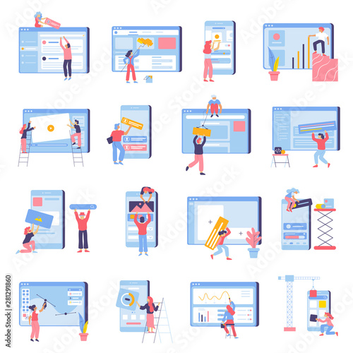 Web Development Icons Set
