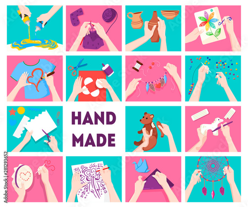 Handmade Icons Set 