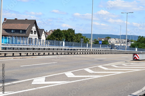 Rheinbrücke der B256, Raiffeisenbrücke photo