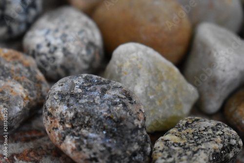 Collection of pebbles.