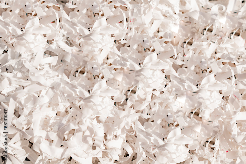 Texture image of white chips Texture image of white chips