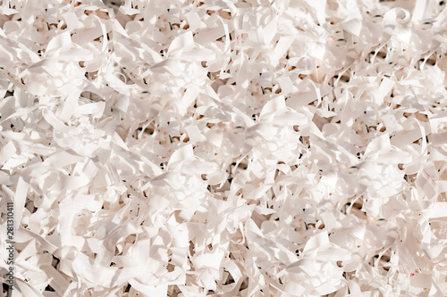 Texture image of white chips