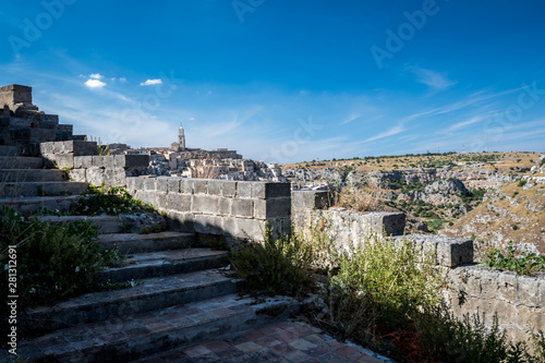 Matera  the city of stones of Matera in Basilicata  European capital of culture and UNESCO world heritage site