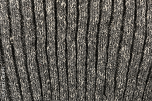 Grey textile fabric texture