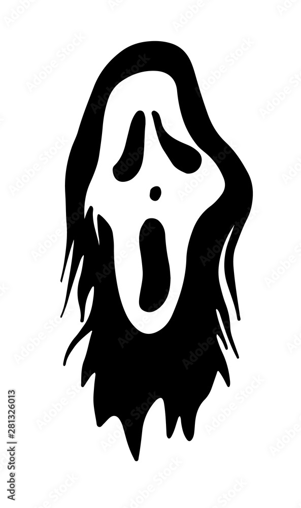 Death. Happy Halloween. Vector illustration Death. Happy Halloween. Vector illustration