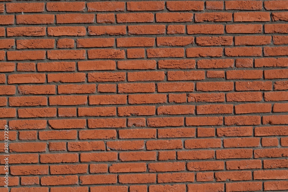 Fototapeta premium red vintage brick wall background
