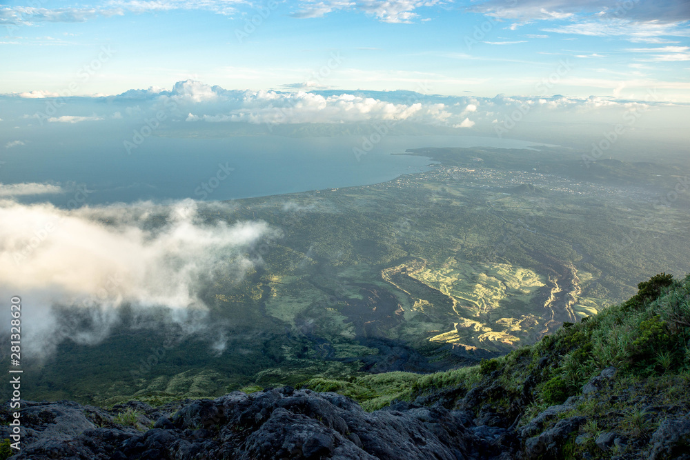 Hiking on the Mayon Volcano Hiking on the Mayon Volcano