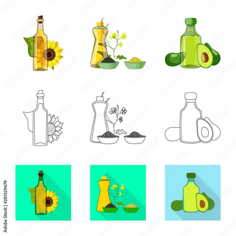 Isolated object of healthy and vegetable sign. Set of healthy and agriculture stock symbol for web. Isolated object of healthy and vegetable sign. Set of healthy and agriculture stock symbol for web.