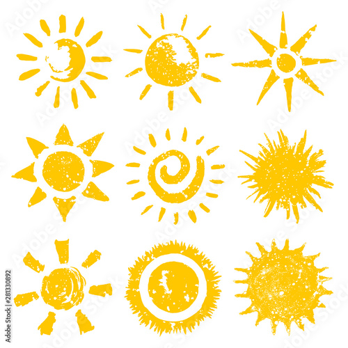 Painted Sun Icons