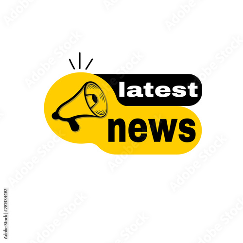Latest news megaphone