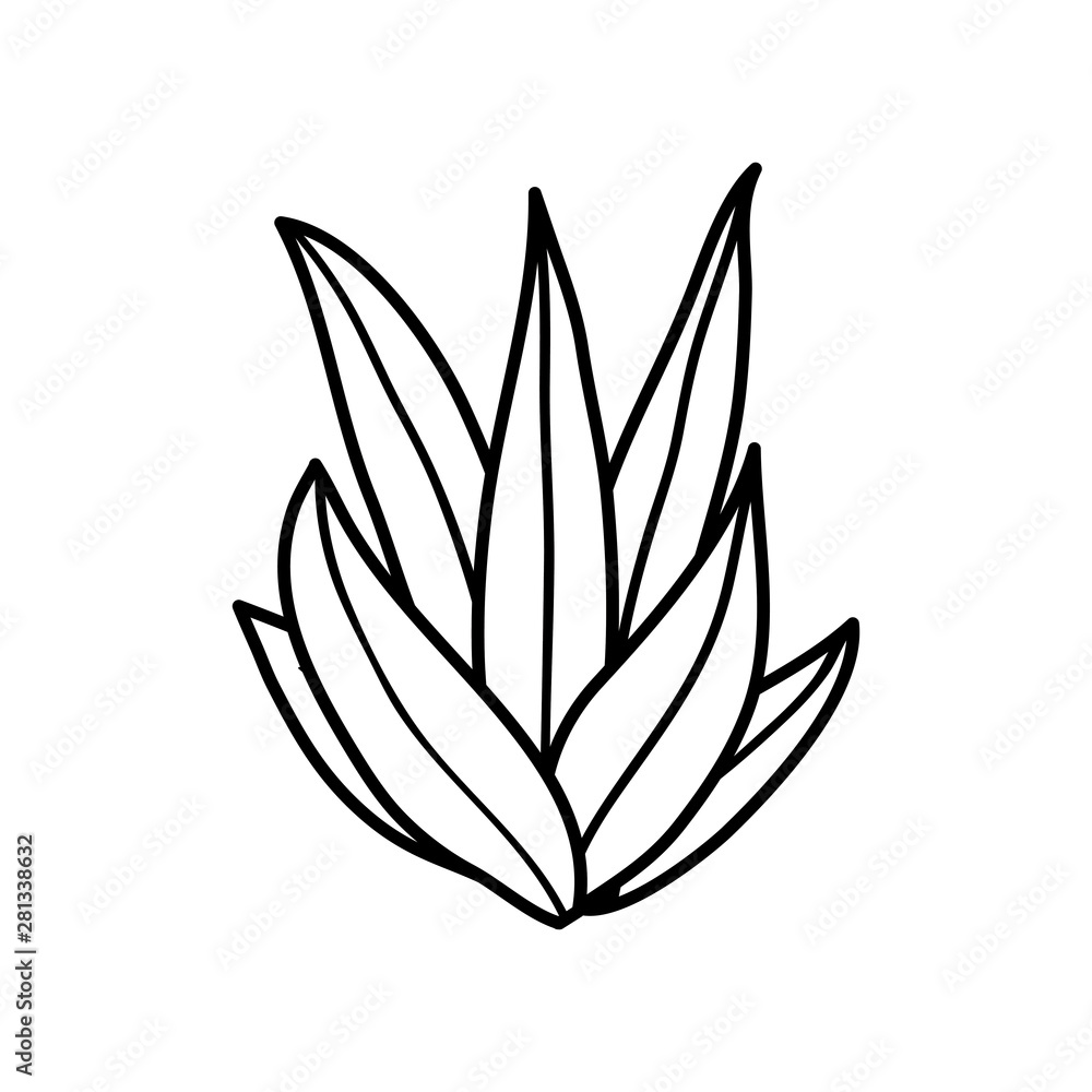 leafs plants garden nature icon leafs plants garden nature icon
