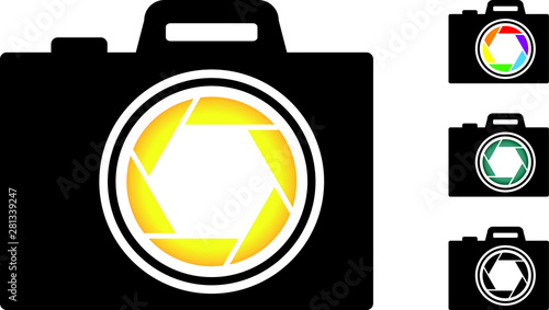 Camera Icon Graphic Vector