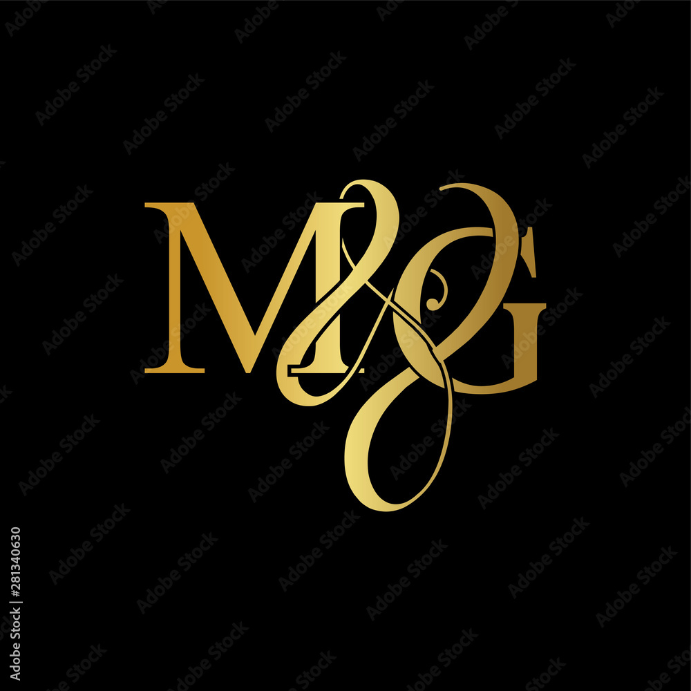 Download Logo With Initial Letters Of G And M Wallpaper