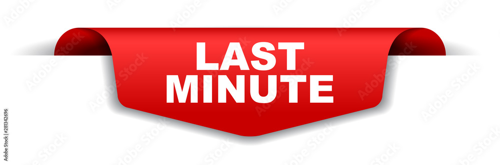 red vector banner last minute red vector banner last minute