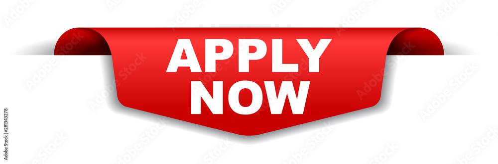 red vector banner apply now red vector banner apply now
