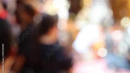 Wallpaper Mural Background surface, blurred and pedestrian bokeh Torontodigital.ca