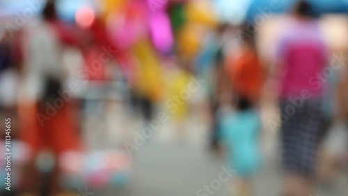 Wallpaper Mural Background surface, blurred and pedestrian bokeh Torontodigital.ca