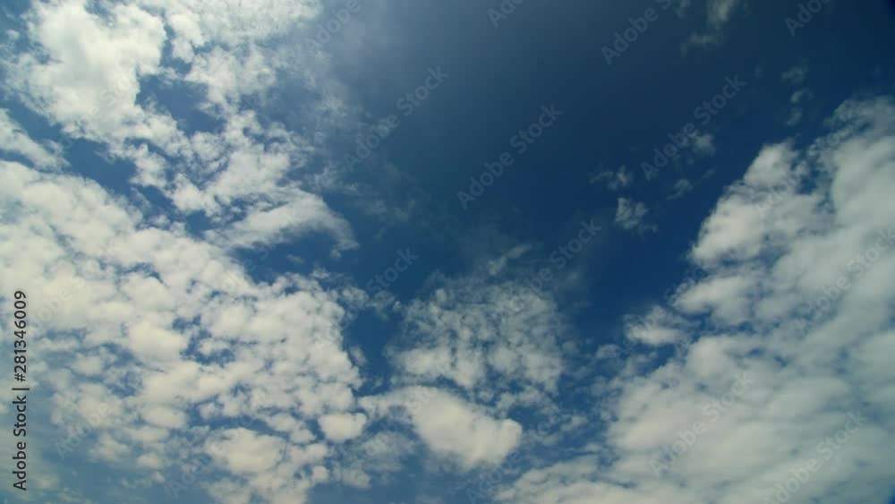 Sunny blue sky, nature white clouds. Beautiful cloud flying in blue sky, timelapse. Sunny blue sky, nature white clouds. Beautiful cloud flying in blue sky, timelapse.