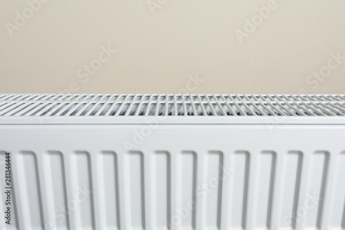 Wallpaper Mural heating radiator in the living room Torontodigital.ca