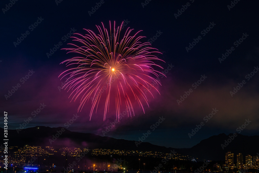 Celebration of Light team India perform fireworks in Vancouver July 27 2019. Celebration of Light team India perform fireworks in Vancouver July 27 2019.