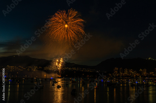 Celebration of Light team India perform fireworks in Vancouver July 27 2019.