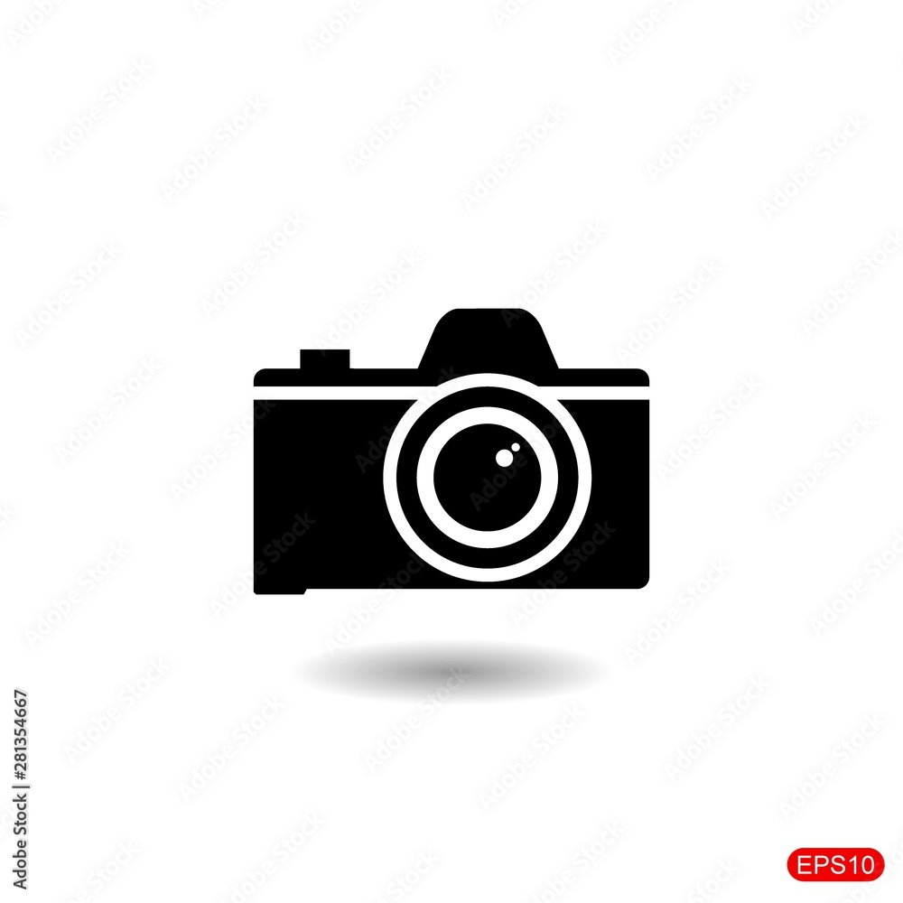 Camera Icon Vector on white background.vector design Camera Icon Vector on white background.vector design