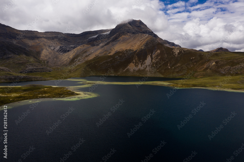 Lake in the Peruvian highlands