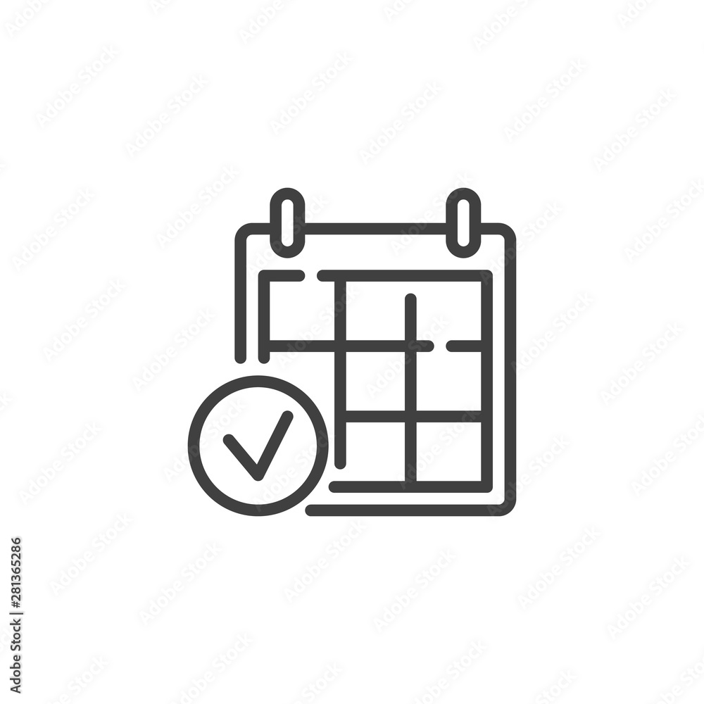 Signs Symbols Organized Your Planner Template Stock Vector (Royalty Free)  1384052144