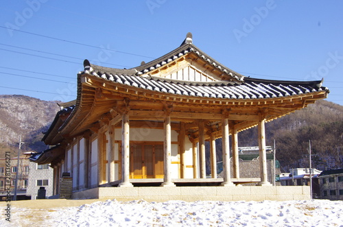 Wallpaper Mural traditional official inn in korea Torontodigital.ca