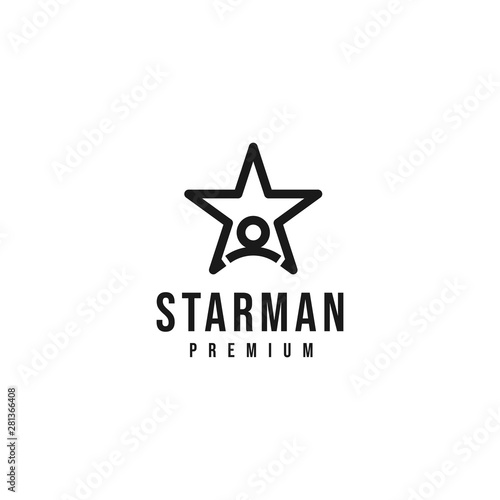 Billede på lærred Starman logo