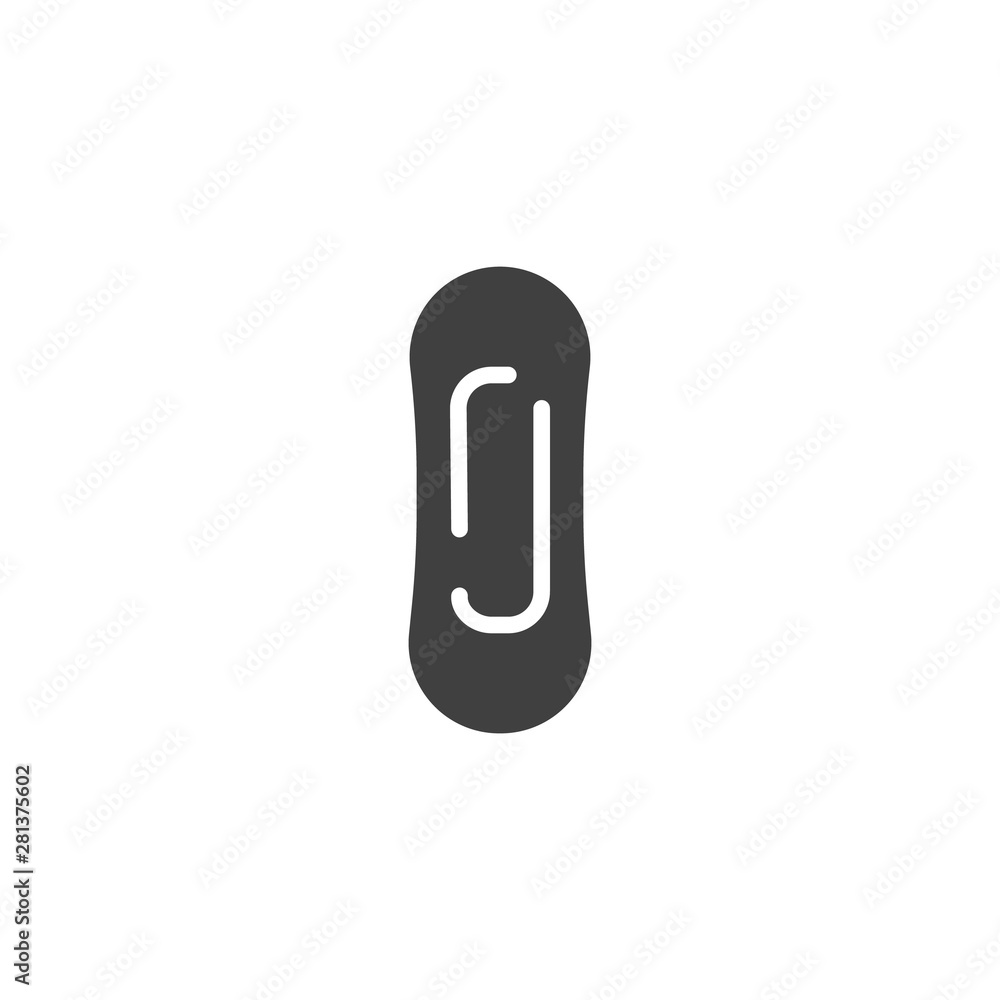 Female intimate hygiene vector icon. Sanitary Napkin filled flat sign for mobile concept and web design. Women hygiene pad glyph icon. Symbol, logo illustration. Vector graphics Female intimate hygiene vector icon. Sanitary Napkin filled flat sign for mobile concept and web design. Women hygiene pad glyph icon. Symbol, logo illustration. Vector graphics
