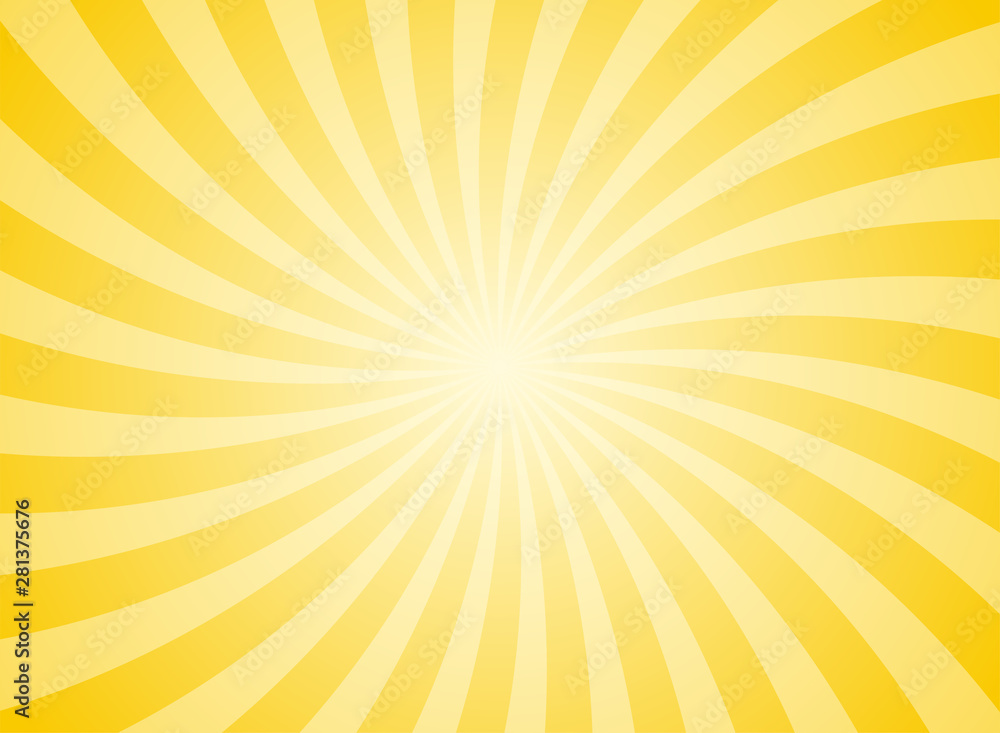 Summer bright yellow sunlight background. Vector illustration Summer bright yellow sunlight background. Vector illustration