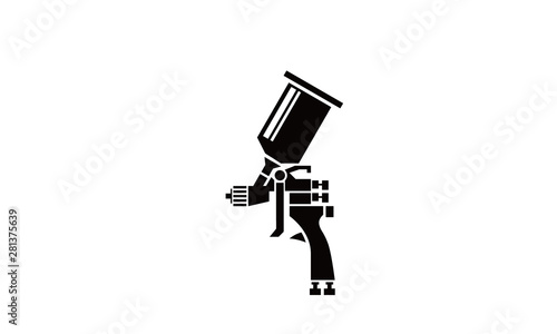 isolation using the vector Plural Component Spray Gun vector