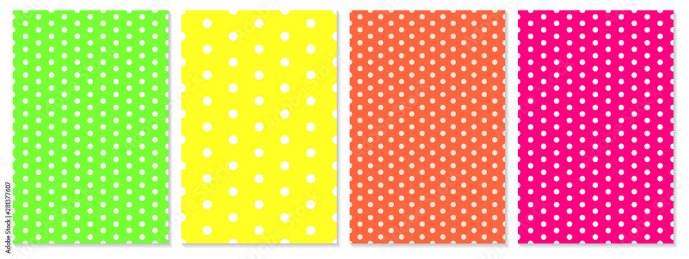 Polka dot pattern vector. Baby background. Polka dot pattern vector. Baby background.