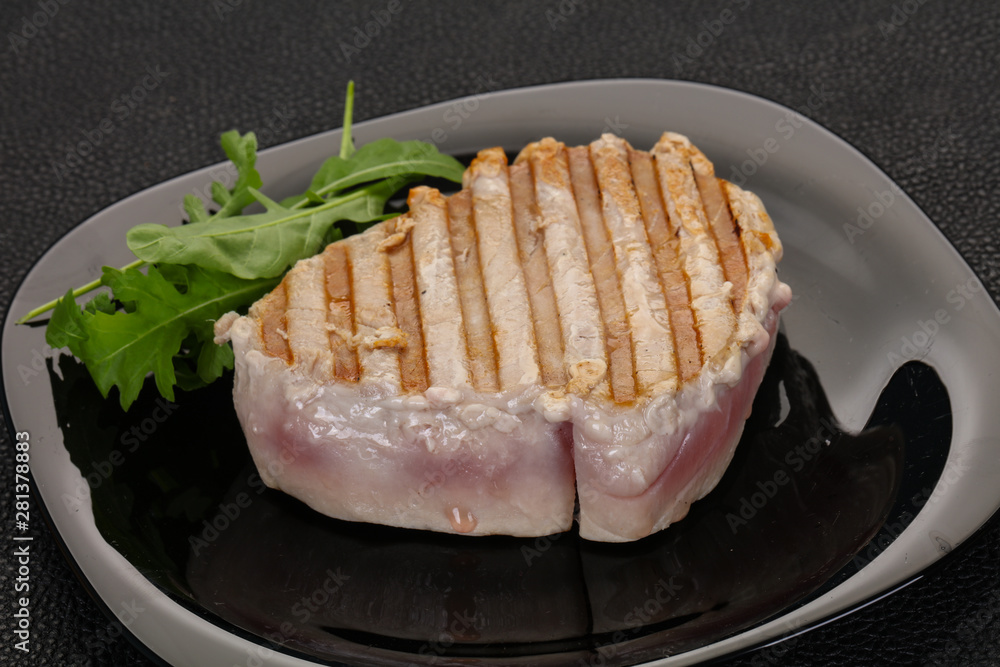 Grilled tuna steak Grilled tuna steak