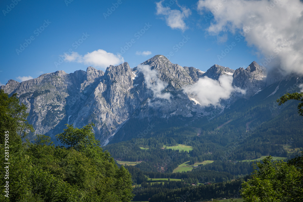 Mountain in Huttau in Austria