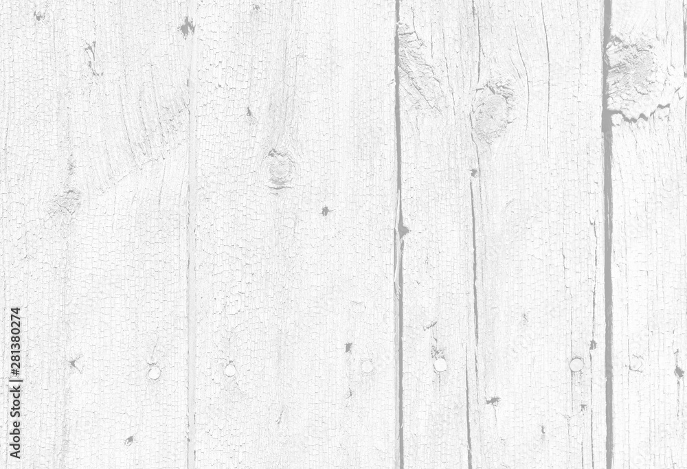 Naklejka premium Wooden wall light gray color for use as background image 