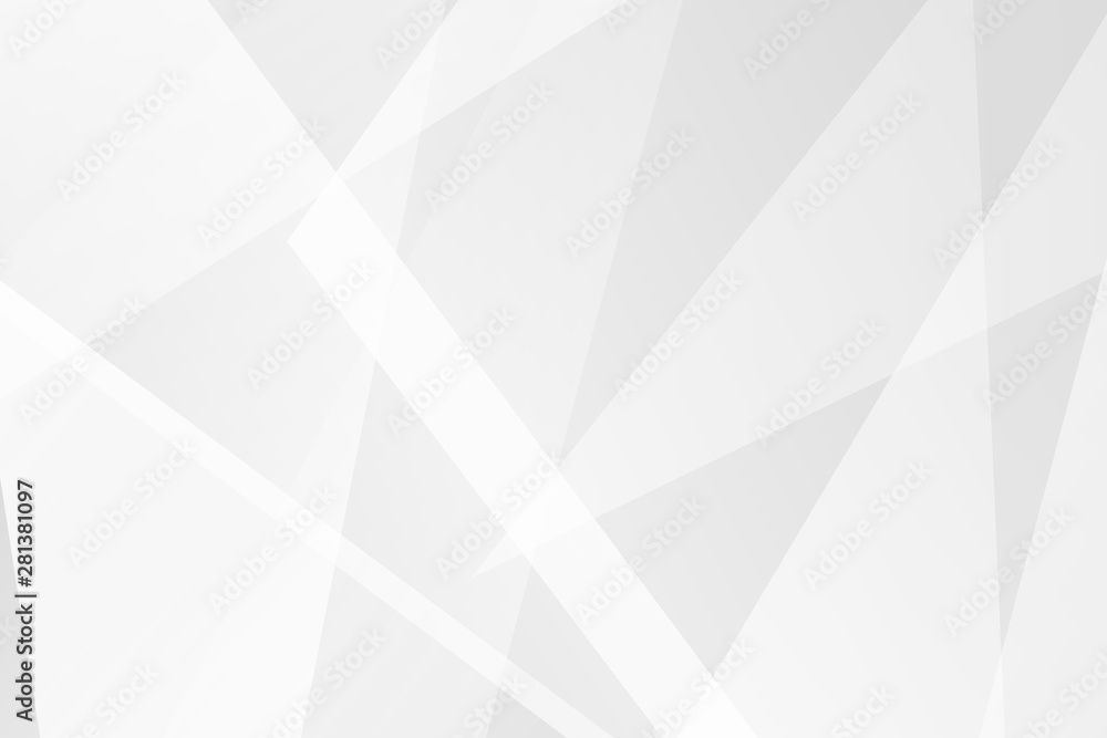 Fototapeta premium Abstract white and grey on light silver background modern design. Vector illustration EPS 10.