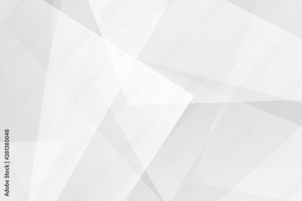 Fototapeta premium Abstract white and grey on light silver background modern design. Vector illustration EPS 10.